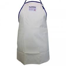 AVENTAL TÉRMICO KOMBAT HEAT SILICONADO ANTI CHAMA BRANCO 250° 0,90X0,70 C.A. 37995