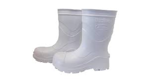 BOTA EVA CANO MÉDIO BRANCA WORK FLEX C.A. 42172